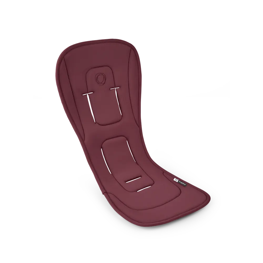 Bugaboo Dual Comfort Seat Liner - Dark Cherry Bugaboo Dual Comfort Seat Liner - Dark Cherry