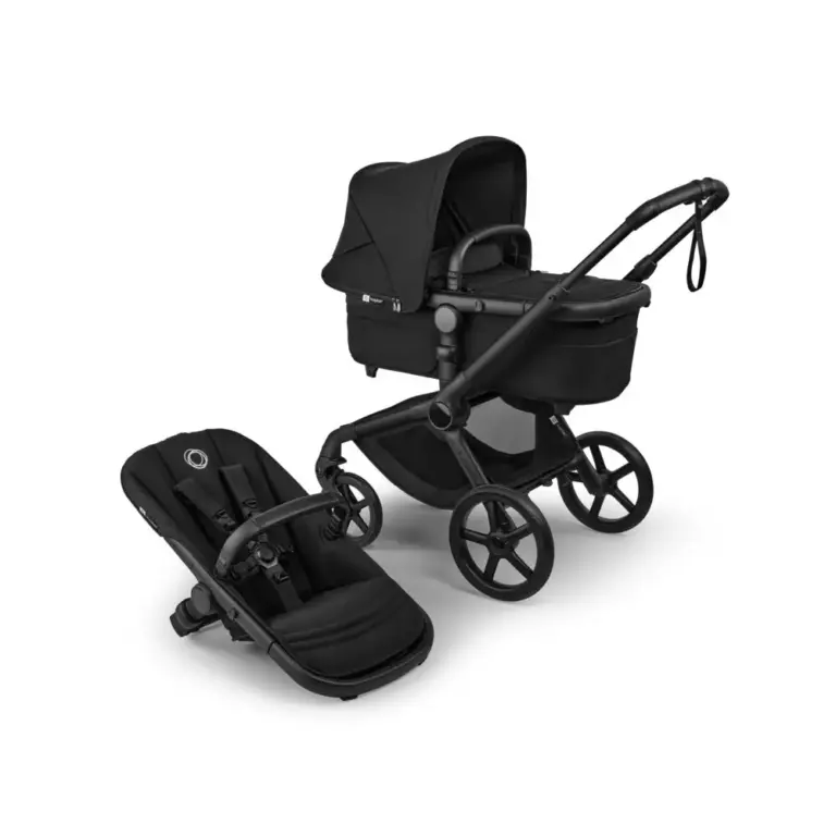 Bugaboo Fox 5 Renew Kombivogn - Heritage Black/Black