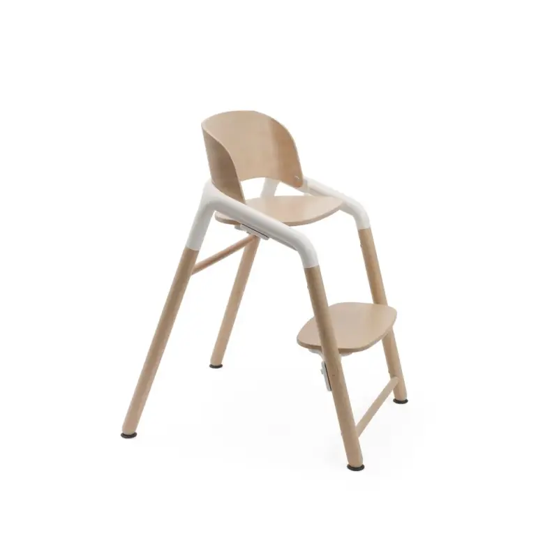 Bugaboo Giraffe Højstol - Neutral Wood/White