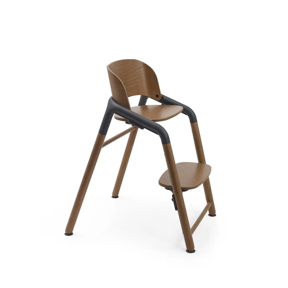 Bugaboo Giraffe Højstol - Wood/Grey