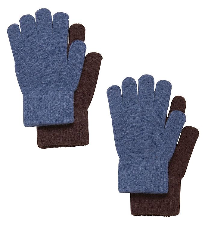 CeLaVi Handsker - Uld/Nylon - 2-Pak - China Blue CeLaVi Handsker - Uld/Nylon - 2-Pak - China Blue