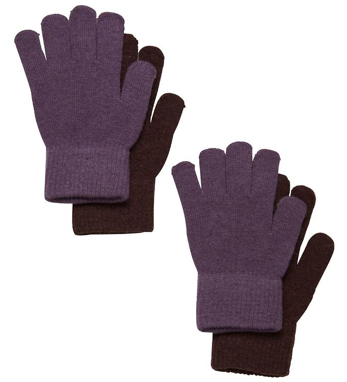 CeLaVi Handsker - Uld/Nylon - 2-Pak - Moonscape CeLaVi Handsker - Uld/Nylon - 2-Pak - Moonscape