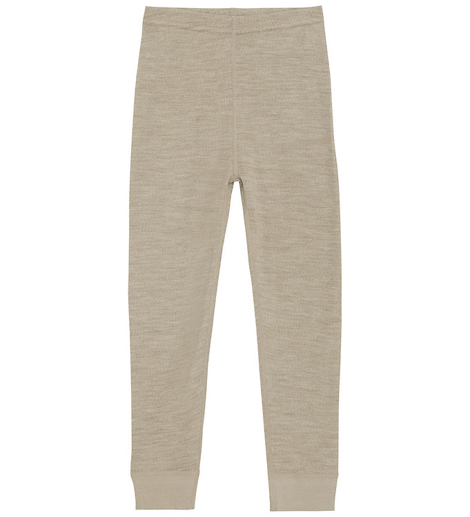 CeLaVi Leggings - Uld/Viskose - Savannah Tan