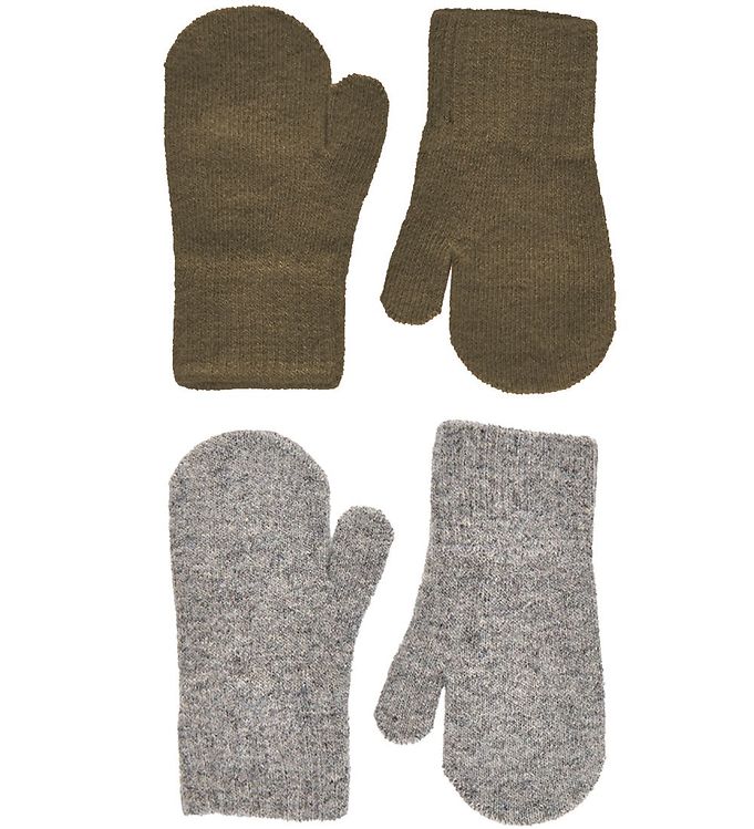 CeLaVi Luffer - Uld/Nylon - 2-pak - Military Olive/Gråmeleret