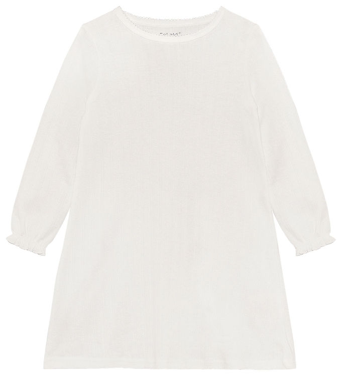 CeLaVi Natkjole - Marshmallow White CeLaVi Natkjole - Marshmallow White