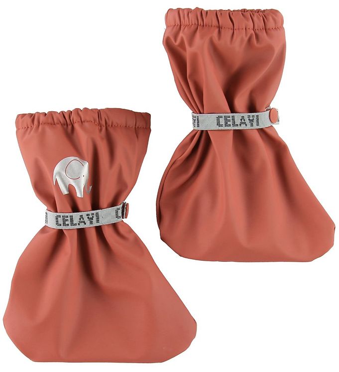 CeLaVi Overtrækssko m. Fleece - PU - Redwood CeLaVi Overtrækssko m. Fleece - PU - Redwood
