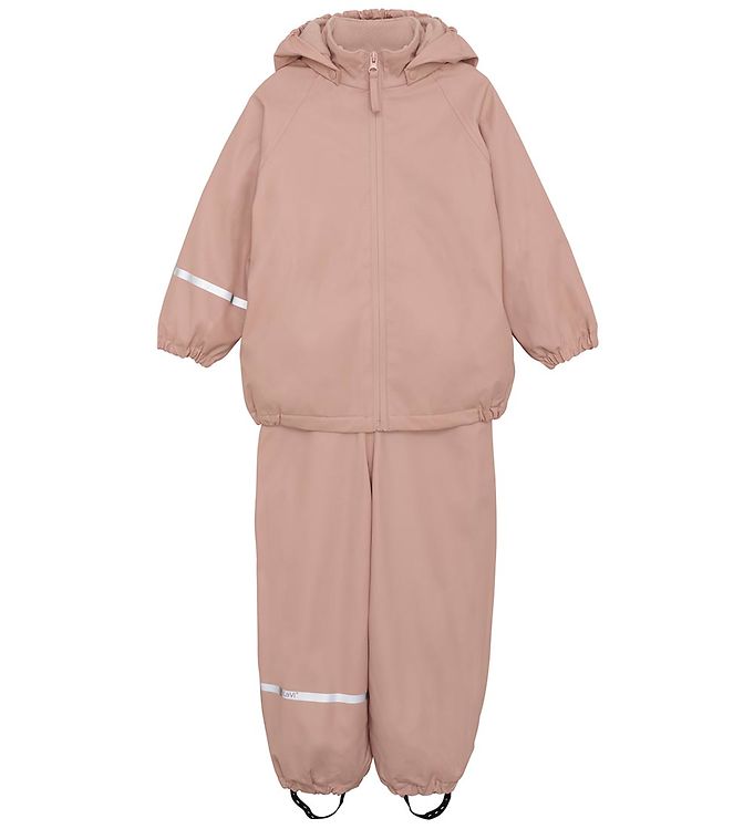 CeLaVi Regntøj m. Fleece - Recycle PU - Misty Rose CeLaVi Regntøj m. Fleece - Recycle PU - Misty Rose