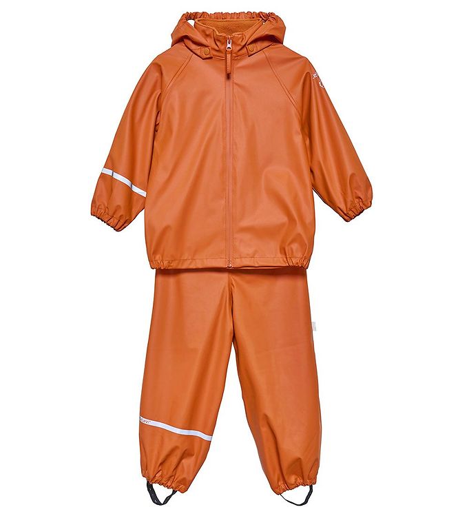 CeLaVi Regntøj m. Seler - PU - Amber Brown
