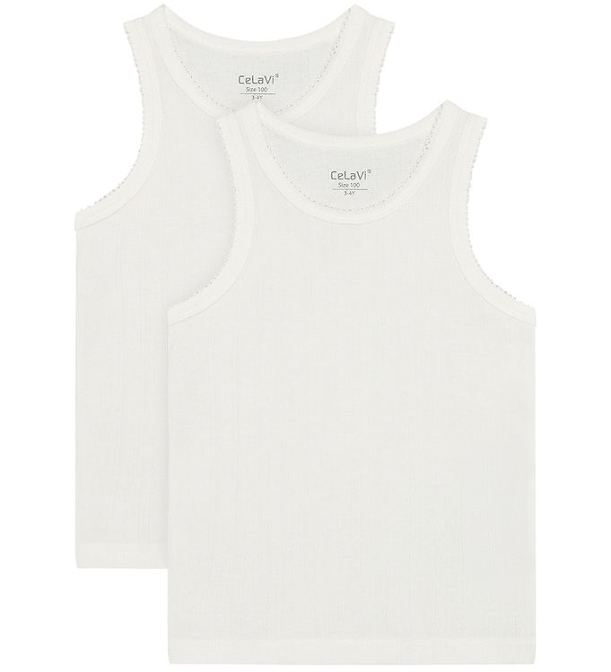 CeLaVi Undertrøjer - 2-pak - Marshmallow White CeLaVi Undertrøjer - 2-pak - Marshmallow White