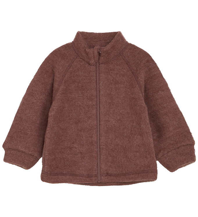 Celavi Cardigan - Uld - Marron Celavi Cardigan - Uld - Marron