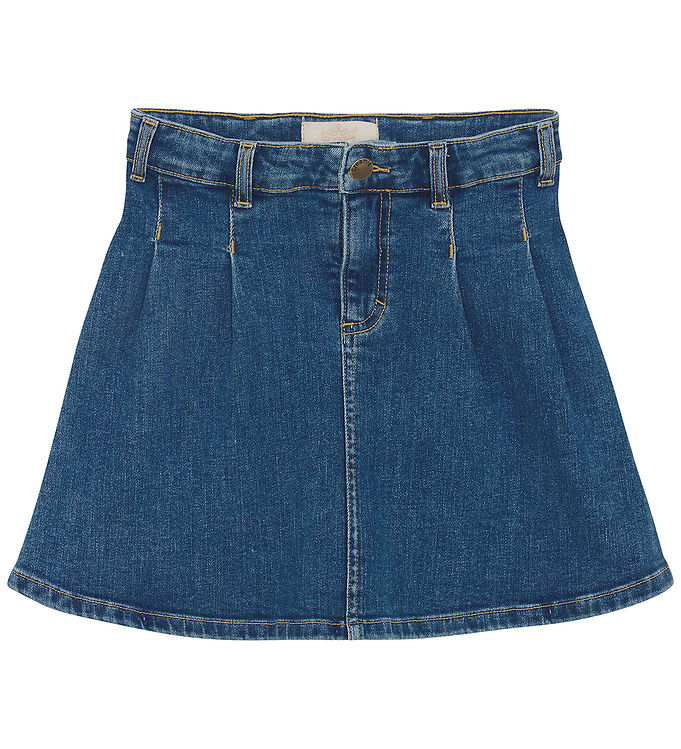 Creamie Nederdel - Denim - Blue Denim
