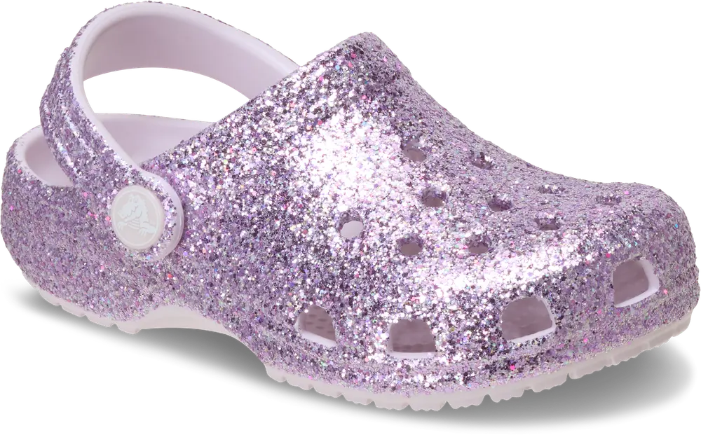 Crocs Classic Chunky Glitter Clog K - Grape Ice - 29/30