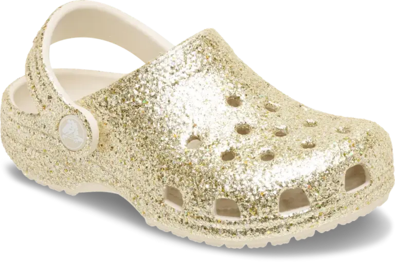 Crocs Classic Chunky Glitter Clog K - Sandstone - 28/29