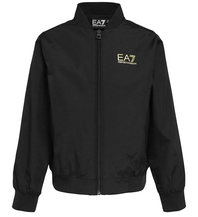 EA7 Bomberjakke - Sort m. Guld