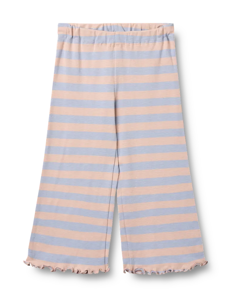 Ela Jersey Bukser - Powder Stripe - 98 Ela Jersey Bukser - Powder Stripe - 98