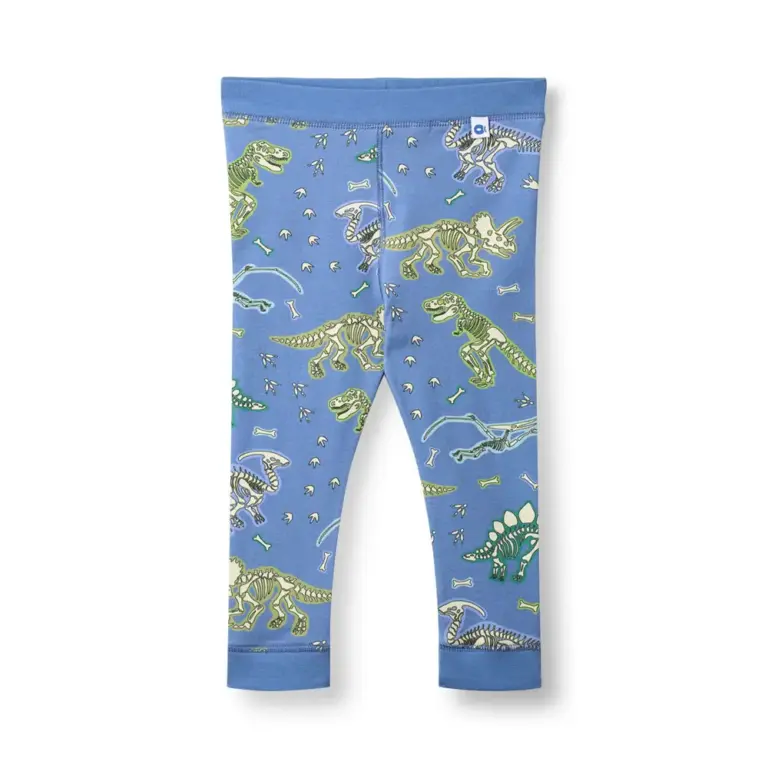 Elstar Leggings - Dinosaurer - Skyfall - 68