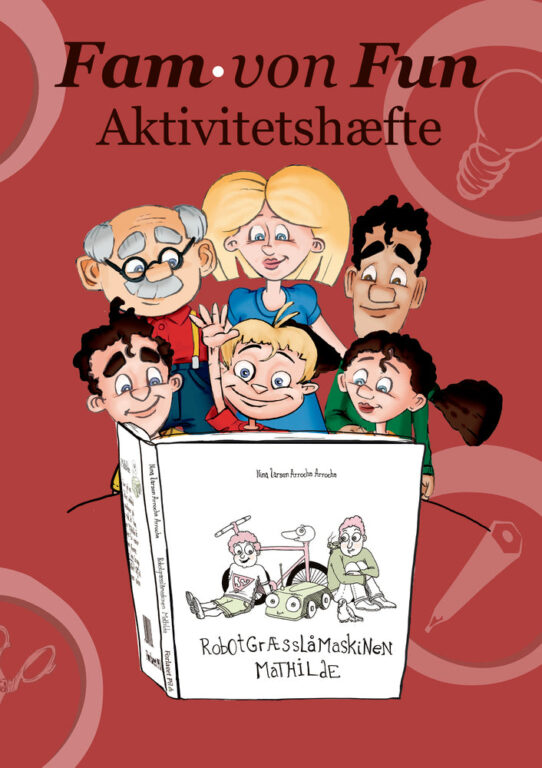 Fam. von Fun - Aktivitetshæfte til Robotgræsslåmaskinen Mathilde