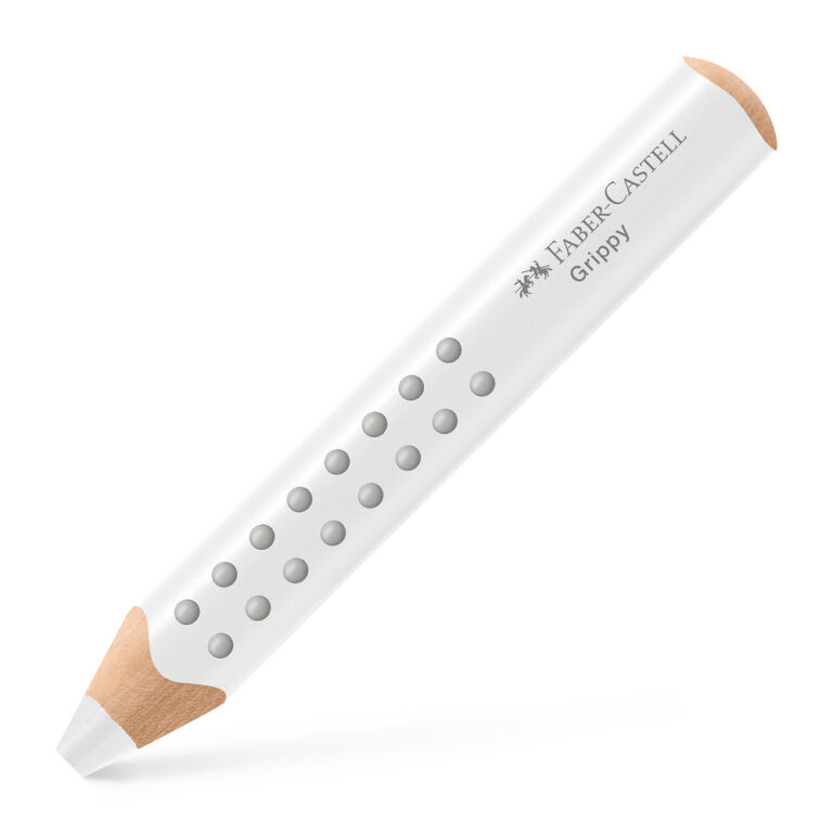 Farveblyant Faber Castell Grippy White