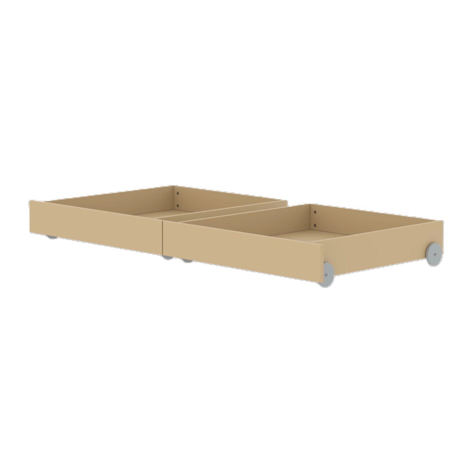 Flexa White Sengeskuffer 20x98x92 cm, 2 Stk - Sand