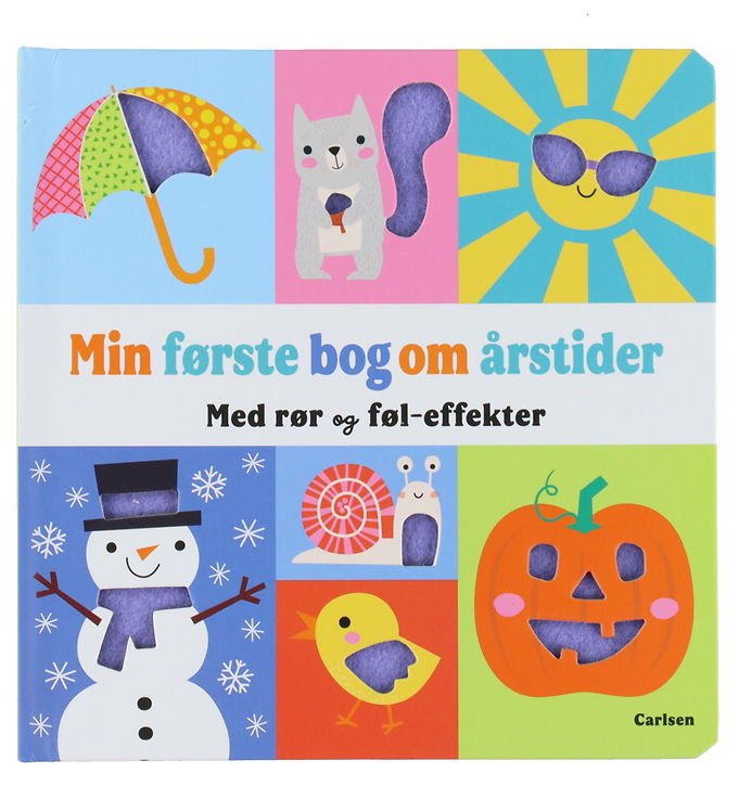 Forlaget Carlsen Billedbog - Min Første Bog Om Årstiderne