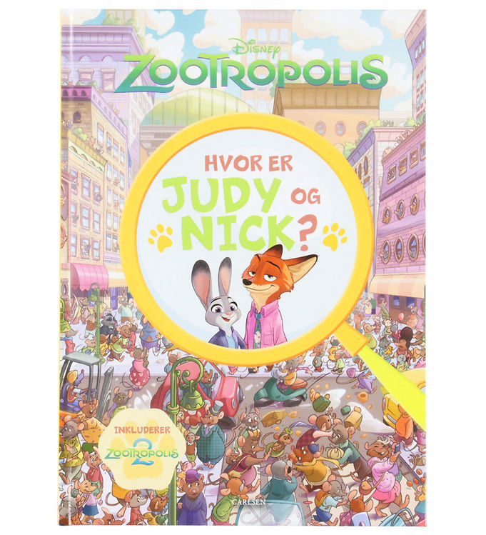 Forlaget Carlsen Bog - Disney - Hvor er Judy og Nick? - DA