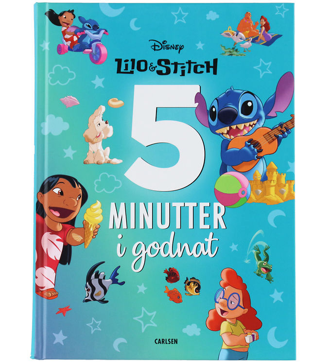 Forlaget Carlsen Bog - Fem Minutter I Godnat - Lilo Og Stitch -