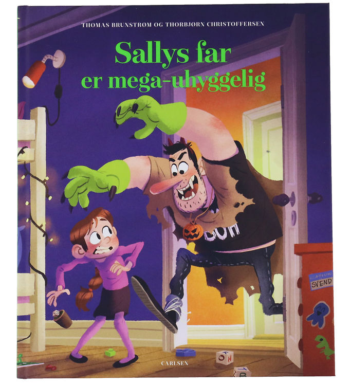 Forlaget Carlsen Bog - Sallys Far Er Mega-Uhyggelig - Dansk