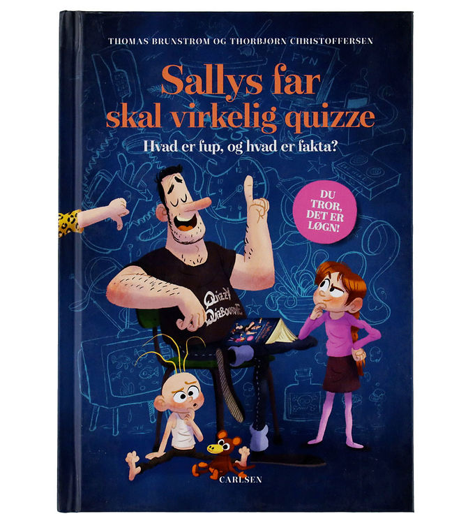 Forlaget Carlsen Bog - Sallys Far Skal Virkelig Quizze