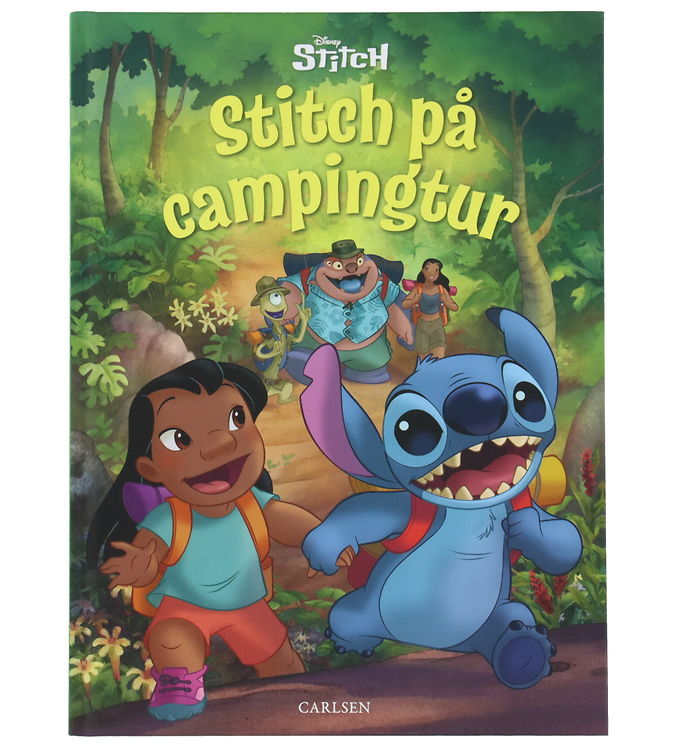 Forlaget Carlsen Bog - Stitch På Campingtur