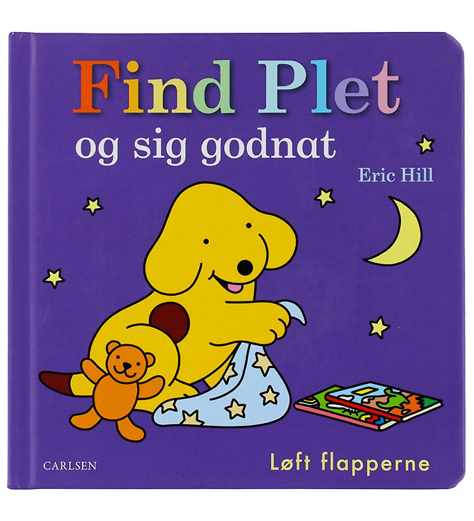 Forlaget Carlsen Bog m. Flapper - Find plet Og Sig Godnat