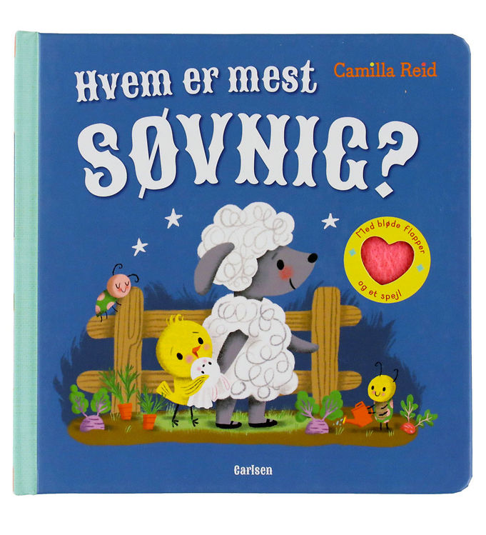 Forlaget Carlsen Bog m. Flapper - Hvem Er Mest Søvnig?
