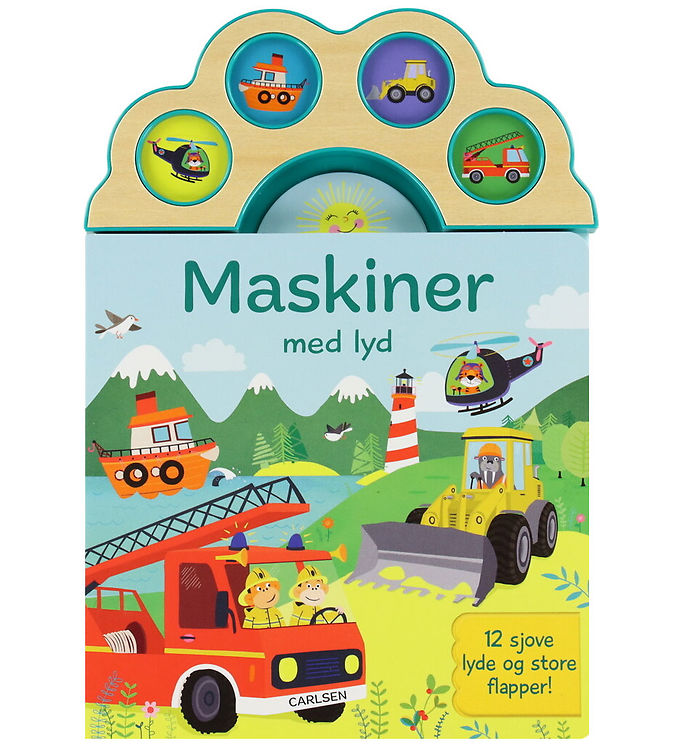 Forlaget Carlsen Bog m. Lyd - Maskiner Med Lyd - DA