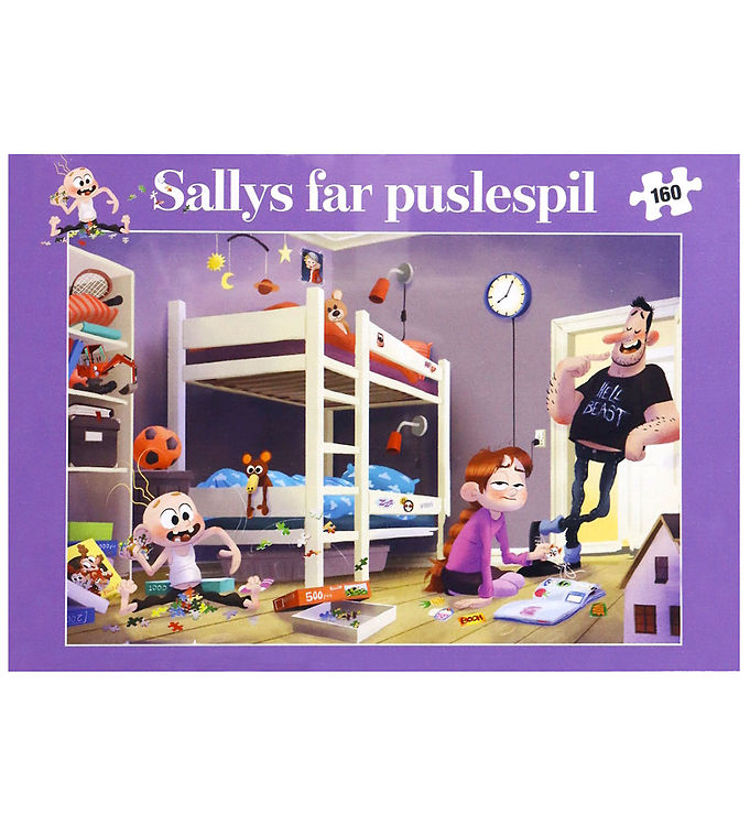 Forlaget Carlsen Puslespil - 160 Brikker - Sallys Far