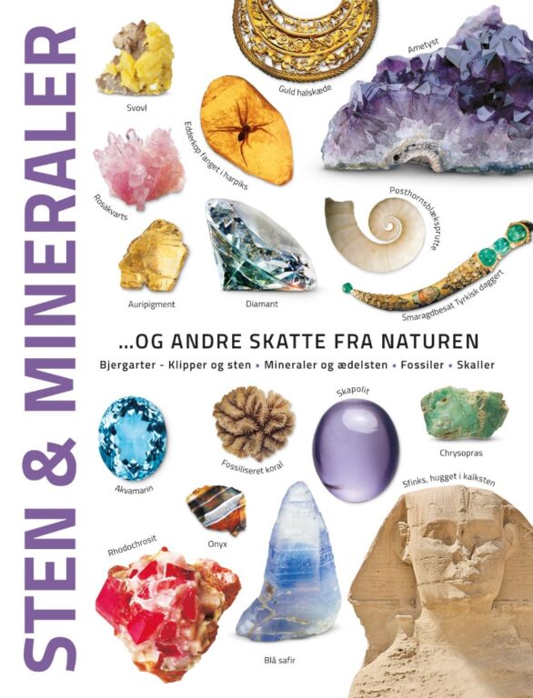 Forlaget Globe | Sten & mineraler... og andre skatte fra naturen