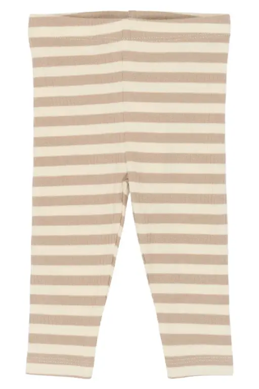 Fro Rib Leggings - Humus Striped - 56