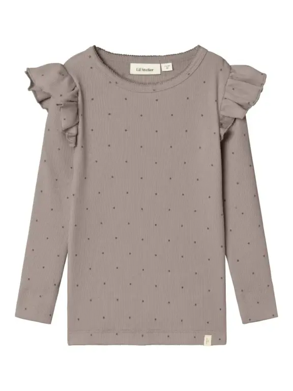 Gago kuo langærmet slim bluse - ETHEREA - 92