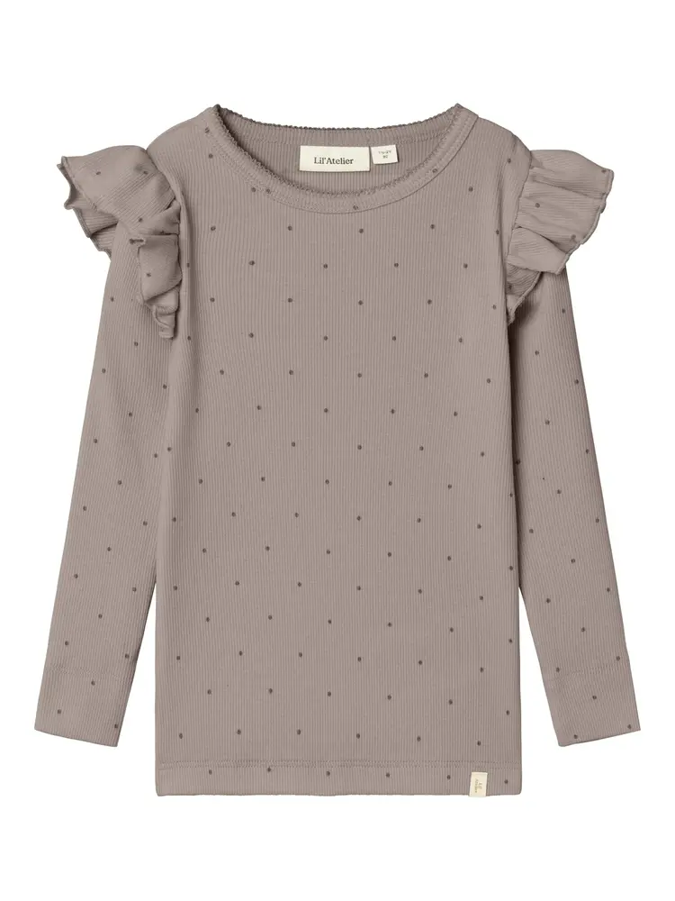 Gago kuo langærmet slim bluse - ETHEREA - 92