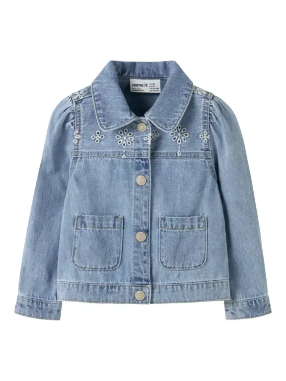 Harper Denim Jakke - Light Blue Denim - 104