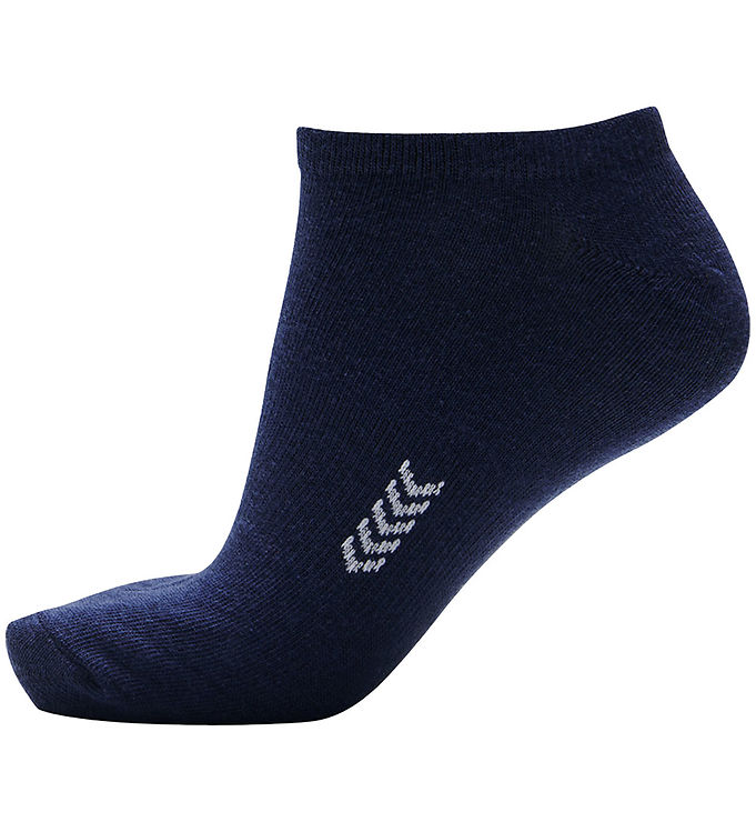 Hummel Ankelstrømper - Dress Blue/Hvid
