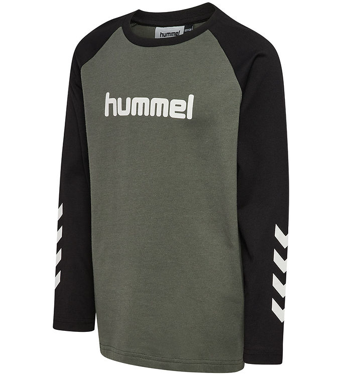 Hummel Bluse - HmlJR Logo - Castor Gray