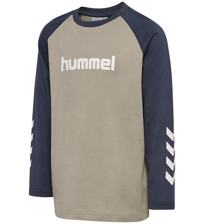 Hummel Bluse - HmlJR Logo - Vintage Khaki