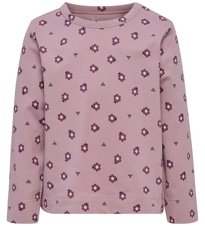 Hummel Bluse - HmlMini - AOP - Sea Fog Hummel Bluse - HmlMini - AOP - Sea Fog
