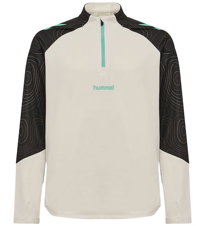 Hummel Bluse - hmlBlaze 2.0 Training Half Zip - Vaporous/Pool Bl Hummel Bluse - hmlBlaze 2.0 Training Half Zip - Vaporous/Pool Bl
