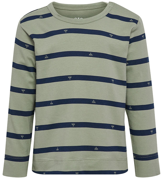 Hummel Bluse - hmlMini - Reg Stripy Bee - Shadow