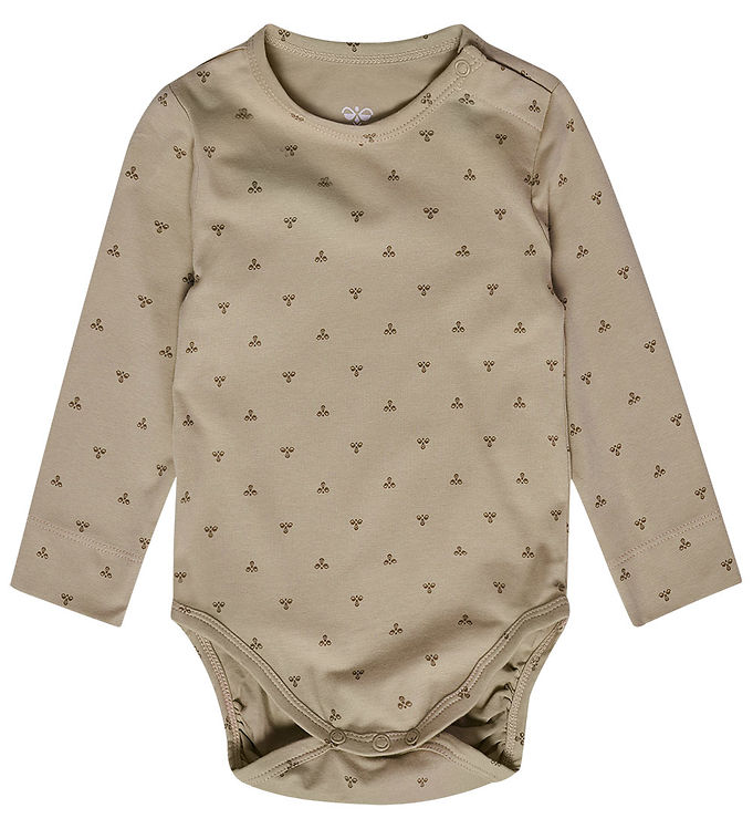 Hummel Body l/æ - hmlMini - AOP - Vintage Khaki