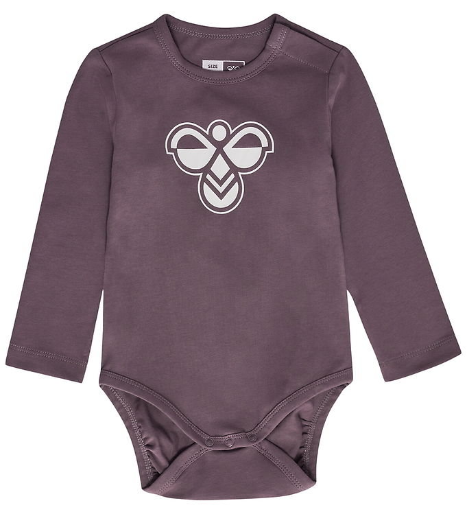 Hummel Body l/æ - hmlMini - Logo - Black Plum