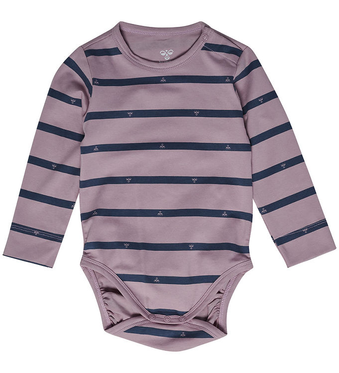 Hummel Body l/æ - hmlMini - Stripy Bee - Sea Fog