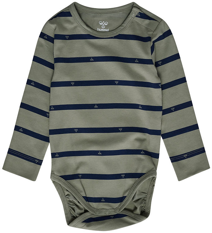 Hummel Body l/æ - hmlMini - Stripy Bee - Shadow