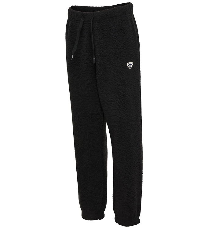 Hummel Fleecebukser - Teddy - hmlJR Atlas - Sort