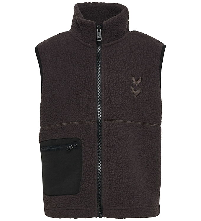 Hummel Fleecevest - Teddy - hmlJR Martini - Chocolate Torte